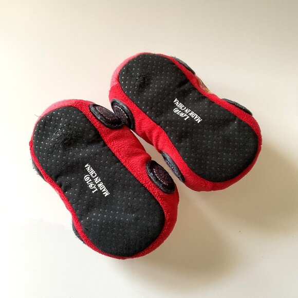 DISNEY LIGHTNING MCQUEEN PLUSH SLIPPERS UNISEX - Picture 13 of 16